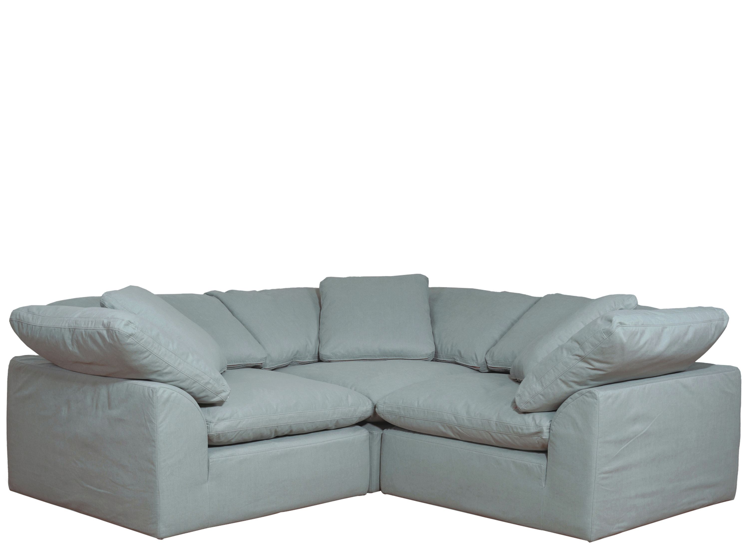 Puff Slipcover 3pc... Sectional Raymour & Flanigan