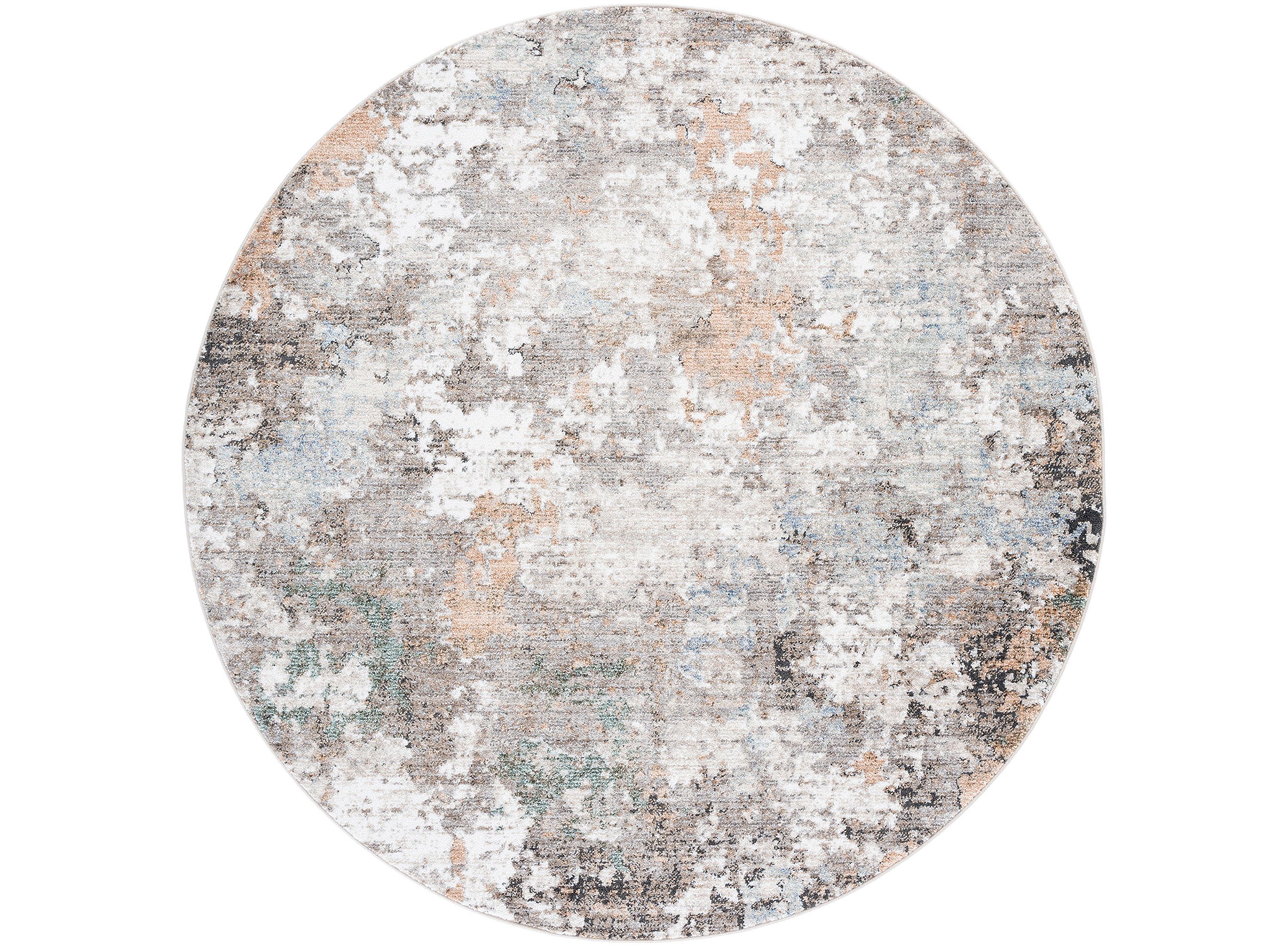 Jasmine Gray & Gold Rug Raymour & Flanigan Raymour & Flanigan