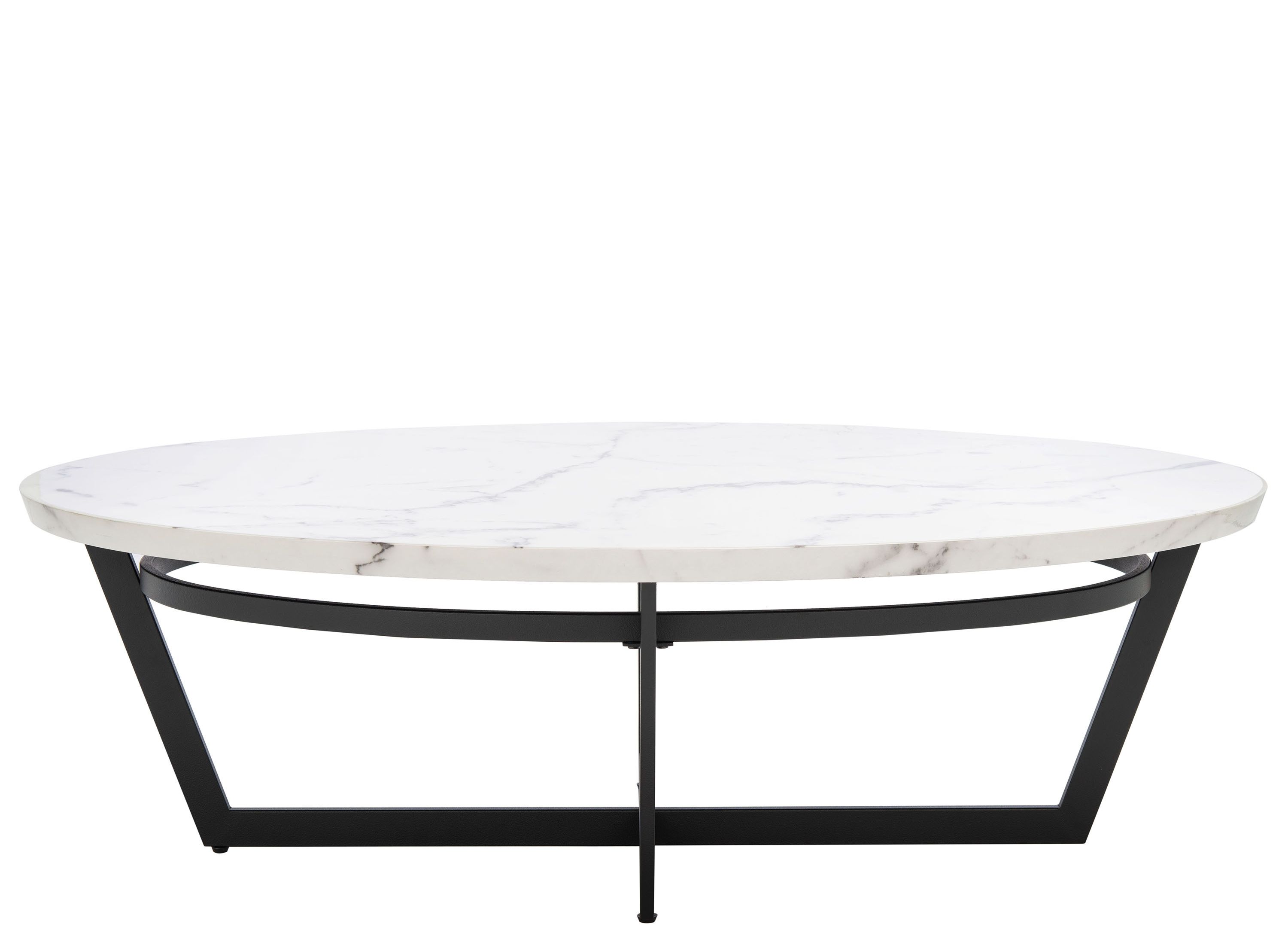 Eva Oval Coffee Table | Raymour & Flanigan