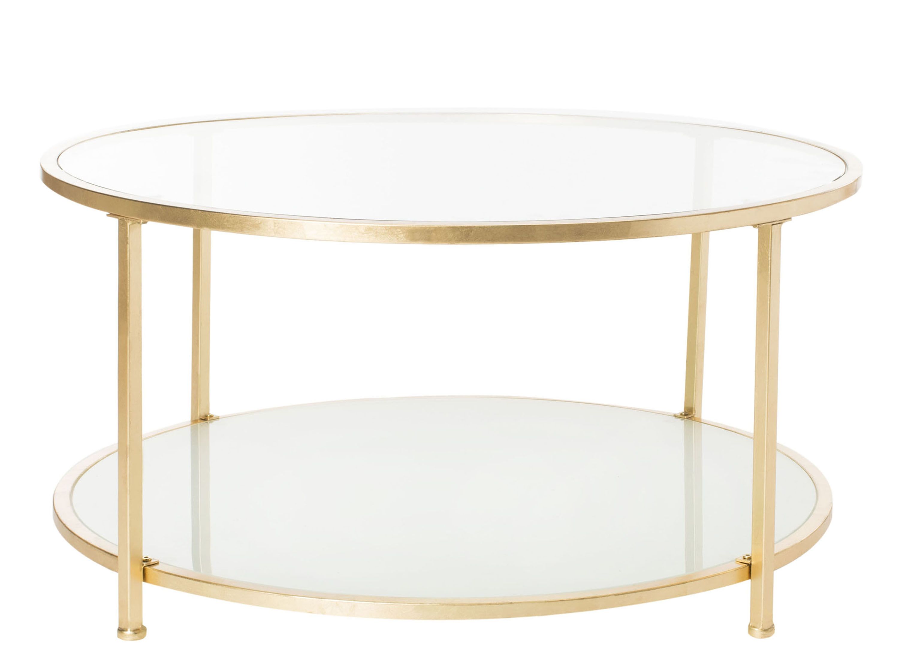 Patience 2 Tier Round Coffee Table | Raymour & Flanigan