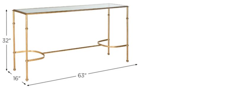 Jett Console Table | Raymour & Flanigan