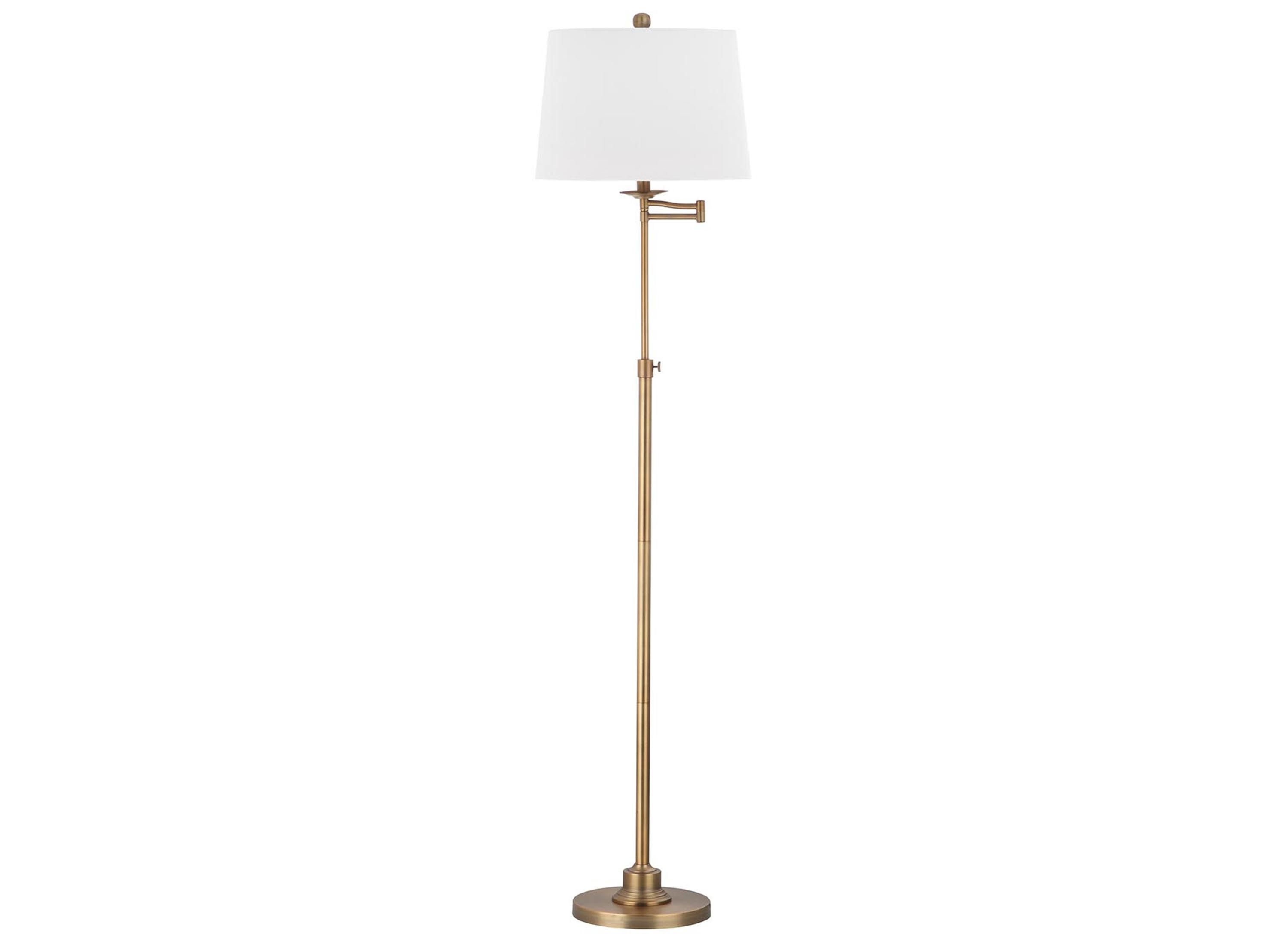 Tanya Adjustable Floor Lamp Raymour & Flanigan Raymour & Flanigan