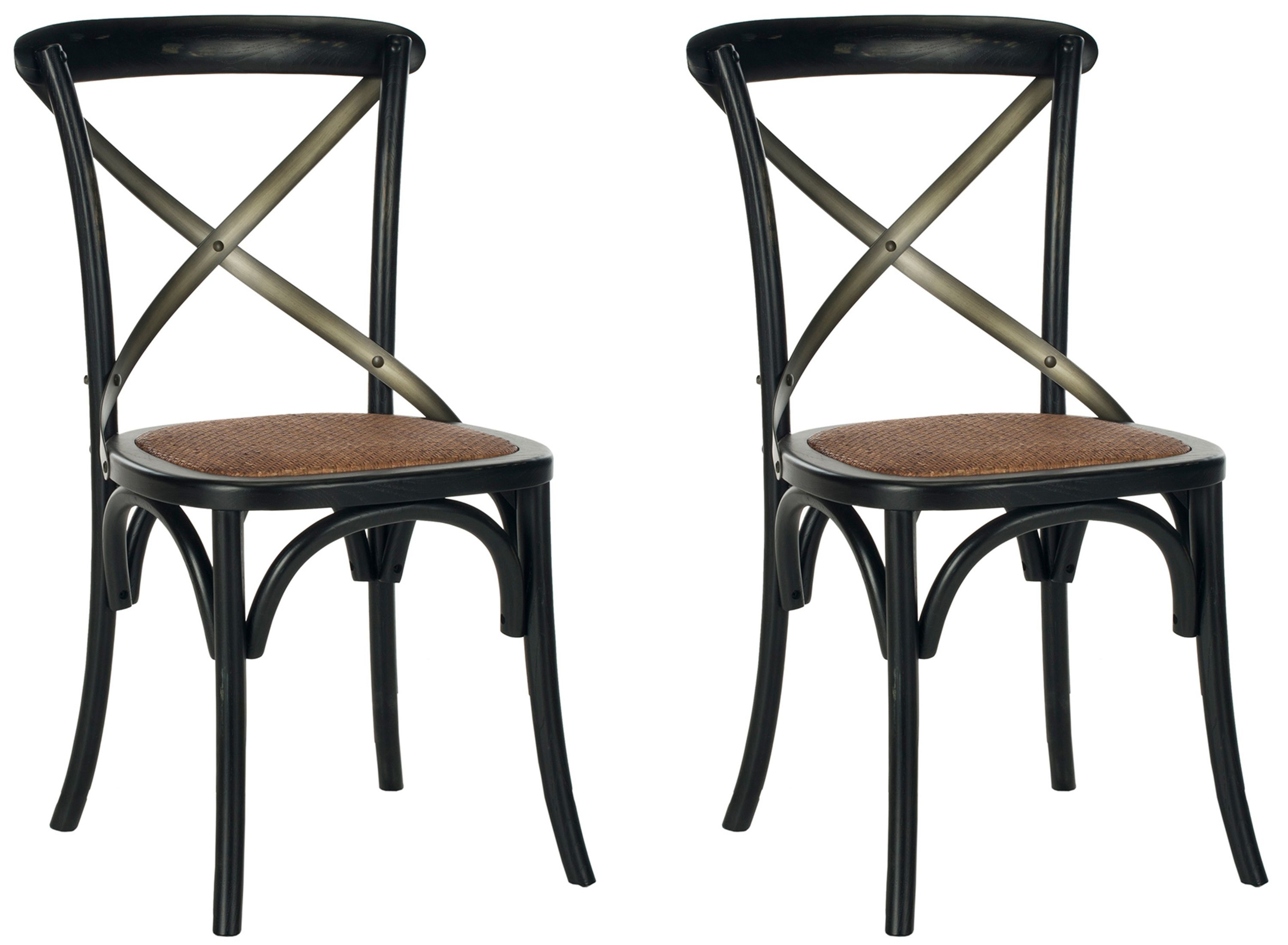 Eleanor XBack Dining Chair Set of 2 Raymour & Flanigan
