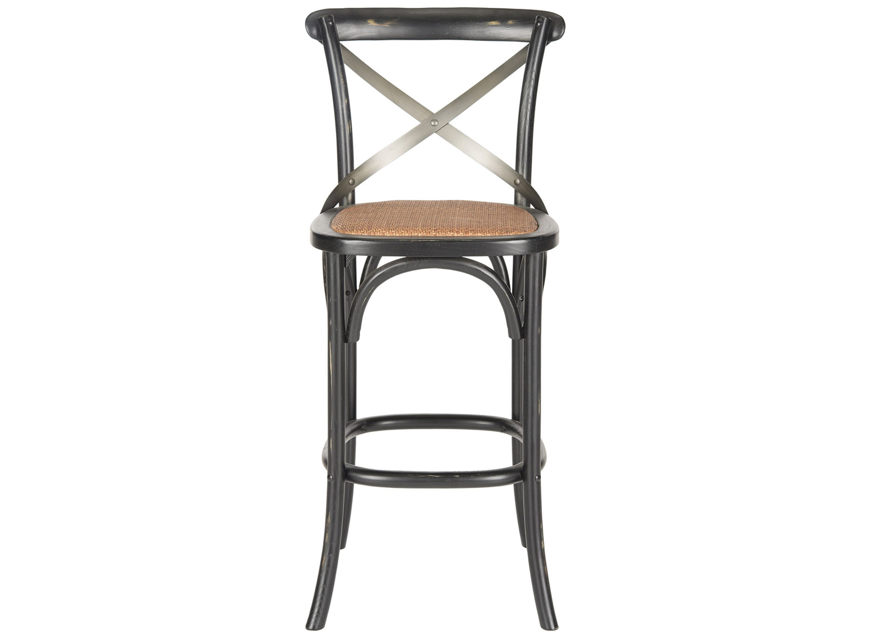 Remi X-Back Bar Stool | Raymour &amp; Flanigan