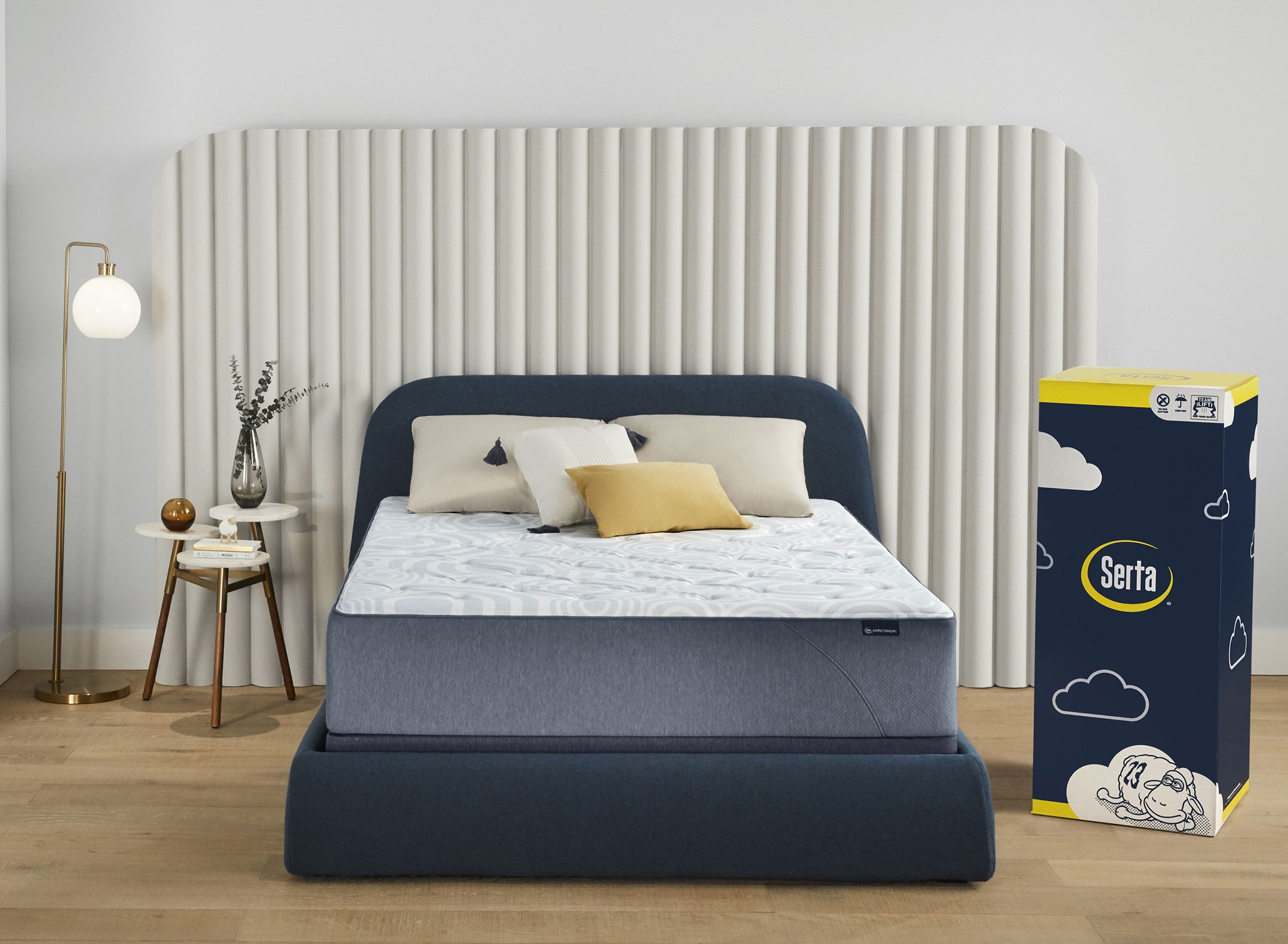 Serta Perfect Sleeper Tranquil Wave™ Hybrid Medium Mattress in a Box