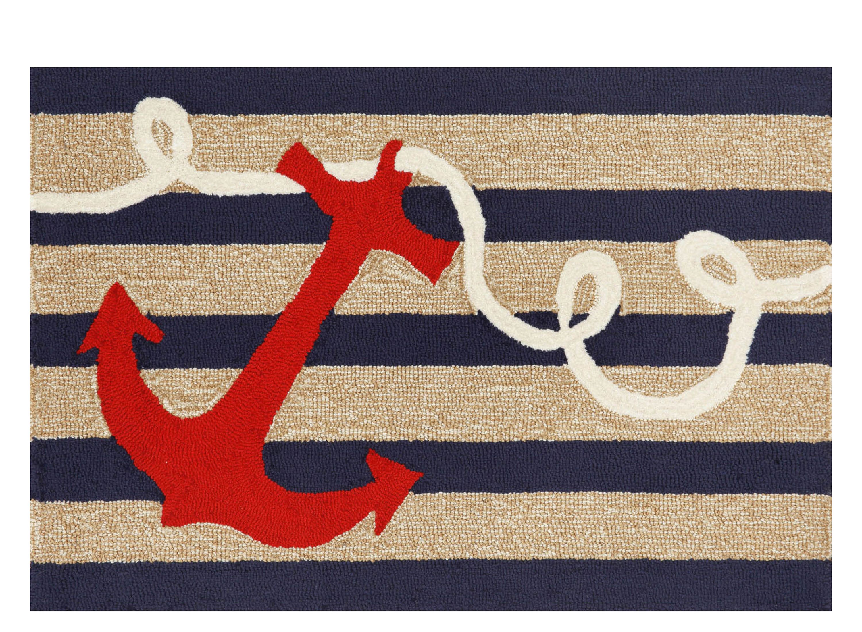 Frontporch Anchor Indoor/Outdoor Rug | Raymour & Flanigan