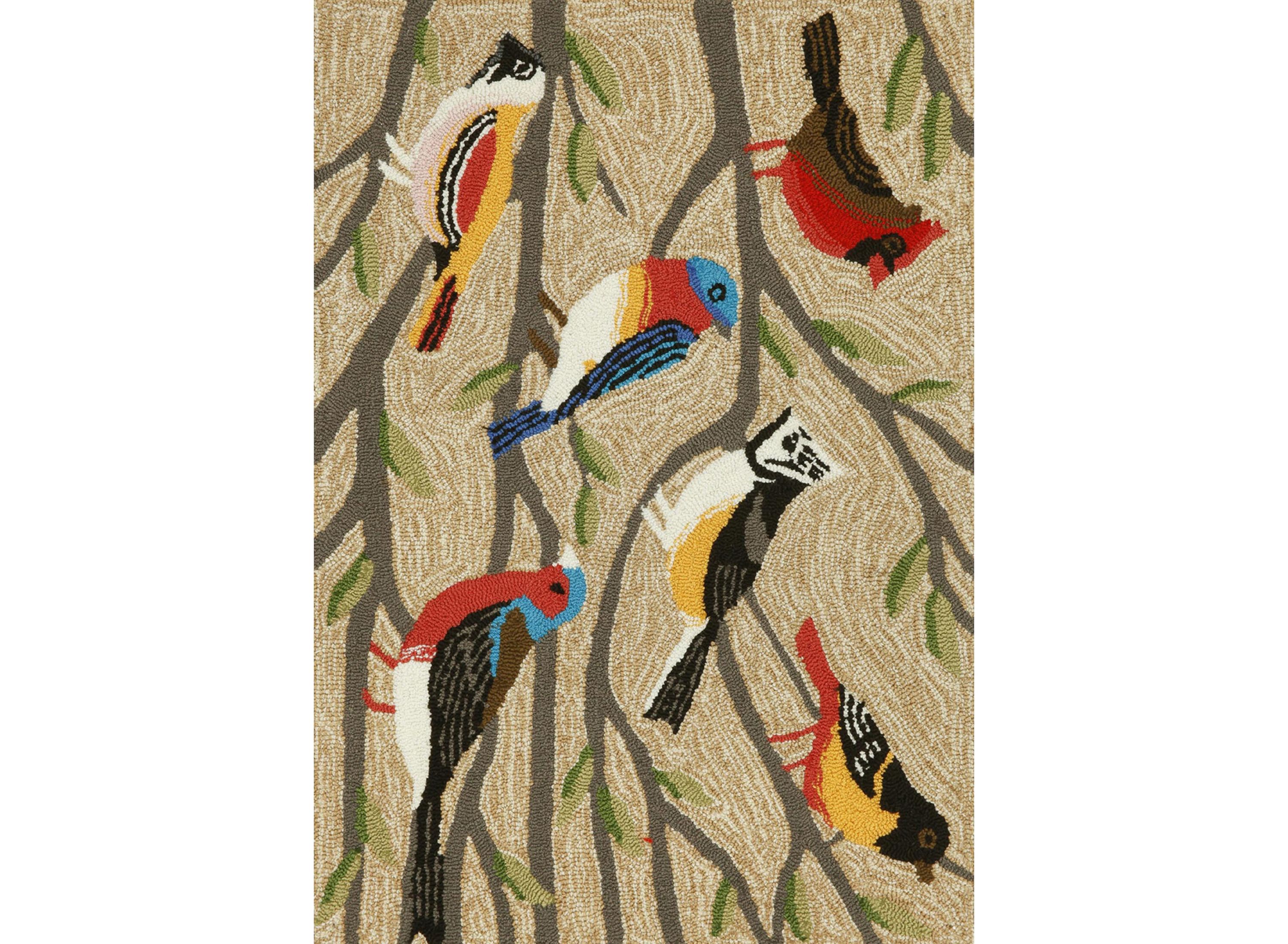 Frontporch Birds Indoor/Outdoor Area Rug | Raymour & Flanigan