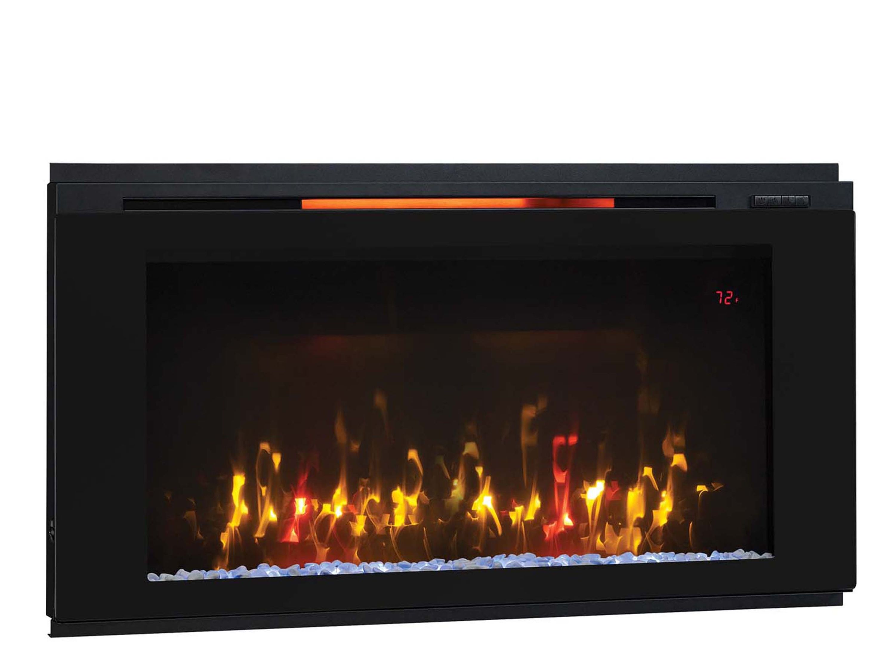 Helen 36" Wall Mounted Electric Fireplace Raymour & Flanigan