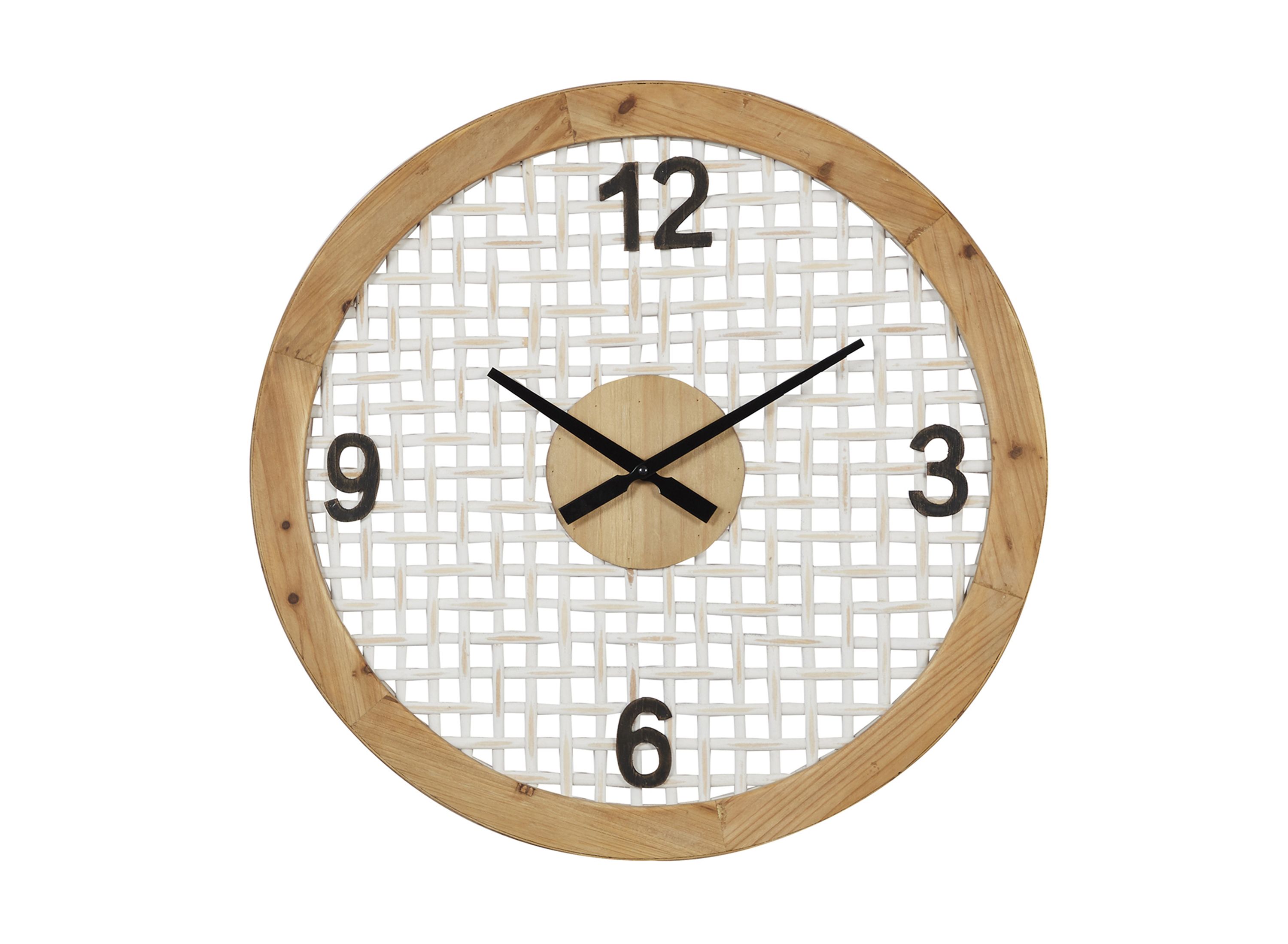 Ivy Collection Toralei Wall Clock Raymour & Flanigan