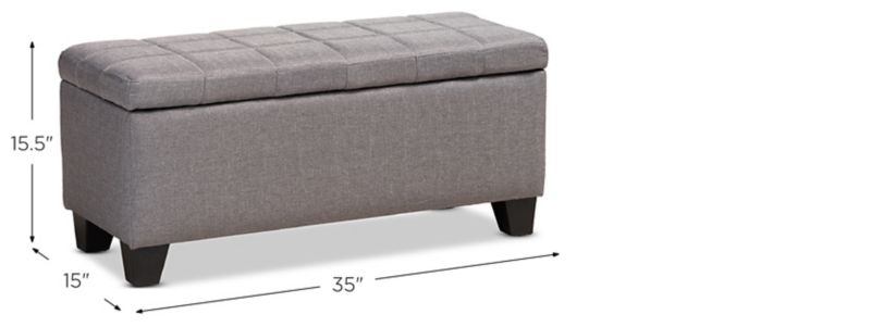 Fera Storage Ottoman | Raymour & Flanigan