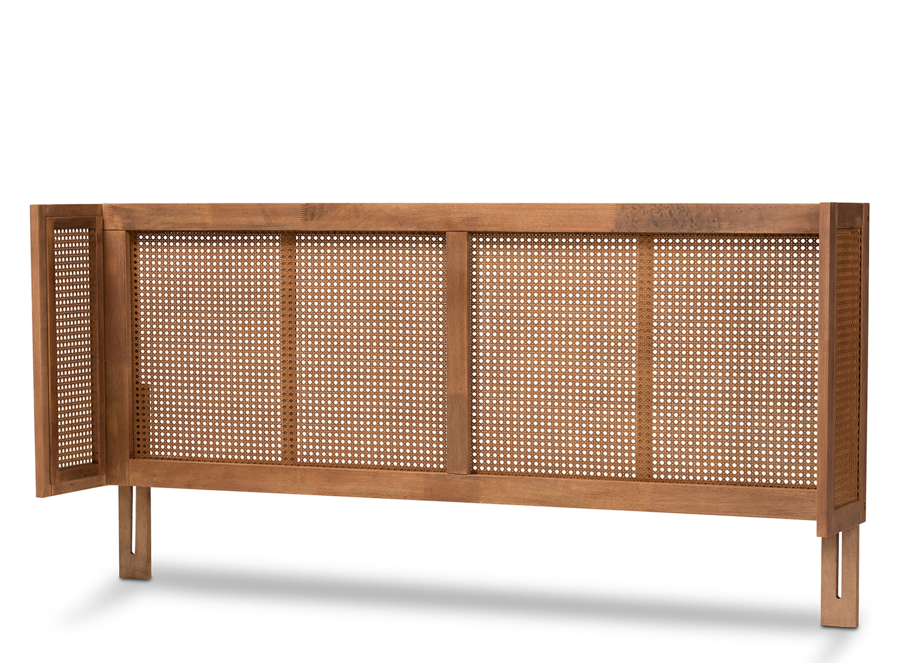 Rina MidCentury Queen Size WrapAround Headboard Raymour & Flanigan