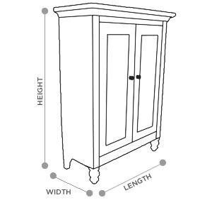 Armoire Dimensions Standard - almoire