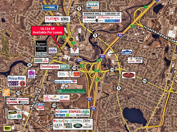 Retail Property Warwick, Rhode Island